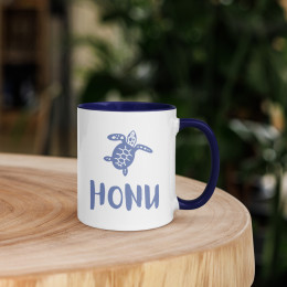 Mar  1 - 28 Honu Mug with Color Inside
